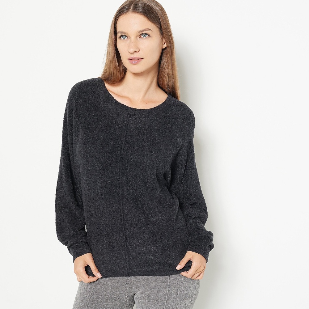 Barefoot Dreams CozyChic Lite Seamed Dolman Pullover Size X-Small
